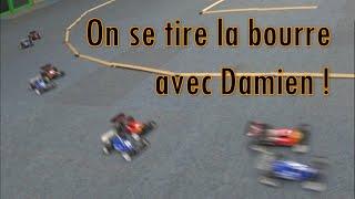 On se tire la bourre avec Damien à Balan !