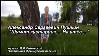 "Шумит кустарник....На утёс" А.С.Пушкин