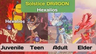  Hexalios - Solstice Event Dragon. Hatching 20 Solstice Eggs - Dragon Adventures Roblox