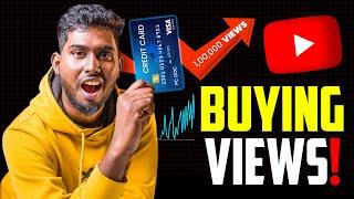 Buying 1M Views  - Organic Vs FAKE Views! 