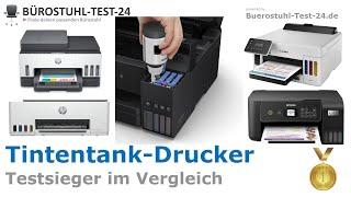 Die besten Tintentank-Drucker 2024 (TOP 5)  Test-Sieger Vergleich (gut und günstig)