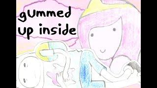 all gummed up inside - adventure time animated mv