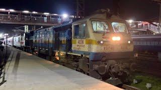 15705 Champaran Humsafar resumes - Departing from Gorakhpur with Diesel Engine!