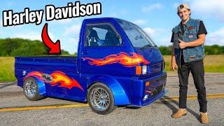 Harley Davidson Swapped Mini Truck