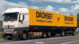 Swap Body Carrier Chassis & Swap Body Trailer | ETS2 Mods v1.40