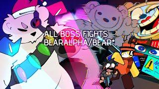 All Boss fights BEAR* / Bear Alpha