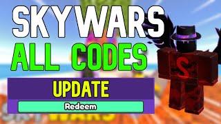 ALL SKYWARS CODES | Roblox SKYWARS Codes (May 2023)