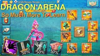 Lords Mobile: 156 Mil Rally Lead in Dragon Arena - Learning from Failures