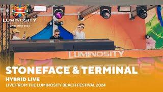 Stoneface & Terminal (Hybrid Live) live at Luminosity Beach Festival 2024 #LBF24