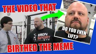 The video that inspired the DO YOU EVEN LIFT meme - Iron Sport Gym commercial parody