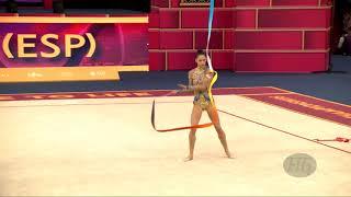 BEREZINA Polina (ESP) - 2019 Rhythmic Worlds, Baku (AZE) - Qualifications Ribbon