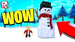 У КОГО САМЫЙ ДЛИННЫЙ СНЕГОВИК?! СИМУЛЯТОР СНЕГОВИКА ROBLOX