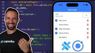 How to use SQLite in Ionic with Capacitor