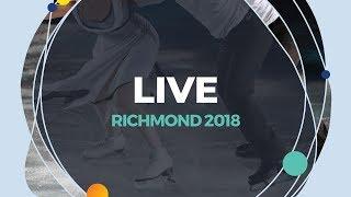 LIVE  | Ice Dance Free Dance | Richmond 2018