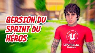 Sprint du personnage - Gestion de personnages dans Unreal Engine