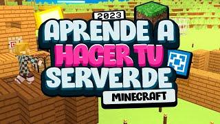 Cómo CREAR un SERVIDOR de MINECRAFT para JUGAR CON AMIGOS [JAVA y BEDROCK]