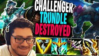 SOLARBACCA I Made a Challenger Trundle Look Like a BOT