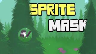 Unity SPRITE MASK in 50 Seconds - See Player Behind Objects