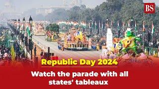 Republic Day 2024: Watch the parade with all states' tableaux