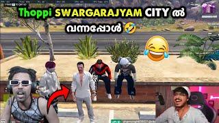 Thoppi Swargarajyam City ൽ വന്നപ്പോൾ Chandran Rangannan നെ കണ്ടപ്പോൾ |Tva |Gta