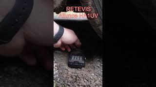 Retevis Ailunce HA1UV überrollt mit dem PKW #shorts #hamradio #afu