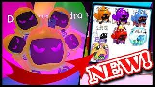 The *RAREST* DOMINUS HYDRA PET & NEW Sparky Domino Hat | Bubble Gum Simulator Roblox