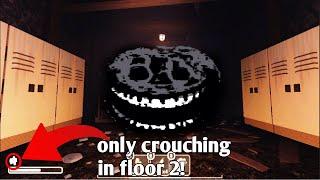 Roblox Doors Floor 2 But Only Crouching!