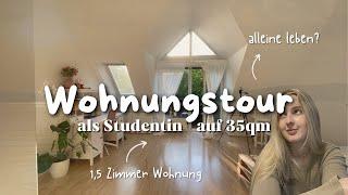 1,5 ZIMMER WOHNUNG - Mein Leben als Studentin auf 35qm