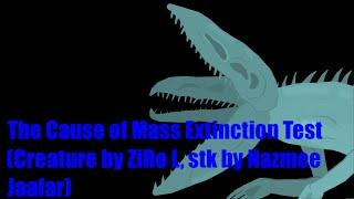 The Cause of Mass Extinction Test| Sticknodes Animation! (stk by @Nazmee Jaafar)