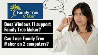 Does Windows 11 support Family Tree Maker? #systemrequirements