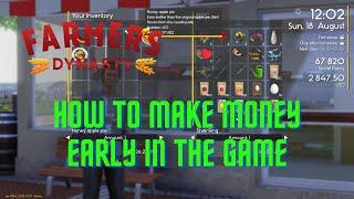 Farmer's Dynasty How To Make Money Early in the game