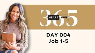 Day 004 Job 1-5 | Daily One Year Bible Study | Audio Bible Reading with Commentary