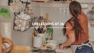 Life Lessons at 36: Birthday Staycation | A touch of Green Inspiration | Green Wall Accent