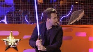 Ewan McGregor Shows Off His Lightsaber Skills | The Graham Norton Show