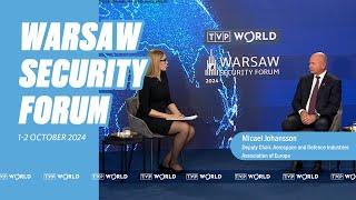 Warsaw Security Forum - Day One | Micael Johansson