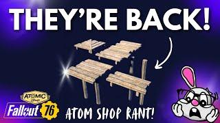 WALL WALKS are BACK! fair and CHILL atomic shop update review | Fallout 76