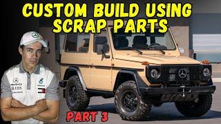 World's cheapest G wagon rebuild using scrap parts.   PART 3.