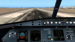 JAR Airbus a320 for X-Plane, KSJC to KONT