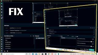 Fix Streamlabs Yellow line Problem - Easy steps Fix Error related all issues
