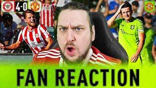 RAGE United Fan Reacts to Brentford 4-0 Man Utd GOALS RANT