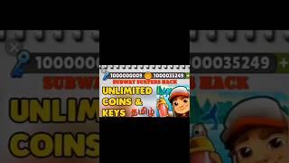 Subway surfer apk mod unlimited coin #hack #subway #surfer #coin