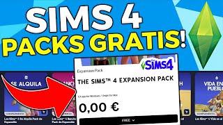  SIMS 4 como tener TODOS los PACKS y EXPANSIONES GRATIS (PC, MAC) Instala todos los DLC!