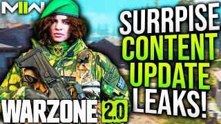 WARZONE: New CONTENT UPDATE LEAKS Reveal Some BIG Surprises! (MW2 Leaks)