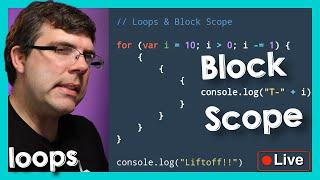 Loops Part 2: Block Scope - Live Mentorship Session - Beyond Code Bootcamp