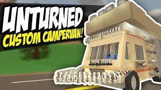 CUSTOM CAMPERVAN - Unturned Mobile Base | Zombie Defense!
