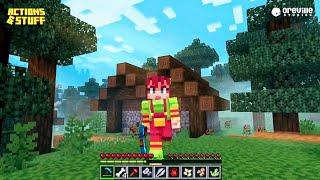 Actions & Stuff  Gameplay Revealed | Minecraft | Texture Pack | Oreville Studios