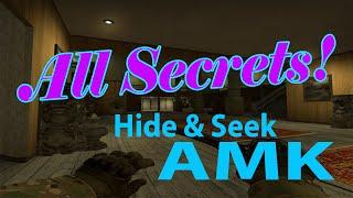 CS:GO Hide & Seek AMK All Locations, Secrets, and Hidden Areas!