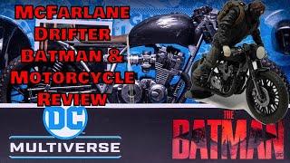 McFarlane The Batman Drifter and Drifter Bike Review