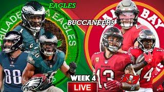  Eagles VS Buccaneers | ULTIMATE Live Stream Reaction | Week 4