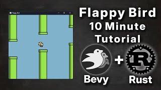 Making a Flappy Bird Game with Bevy & Rust in under 10 Minutes